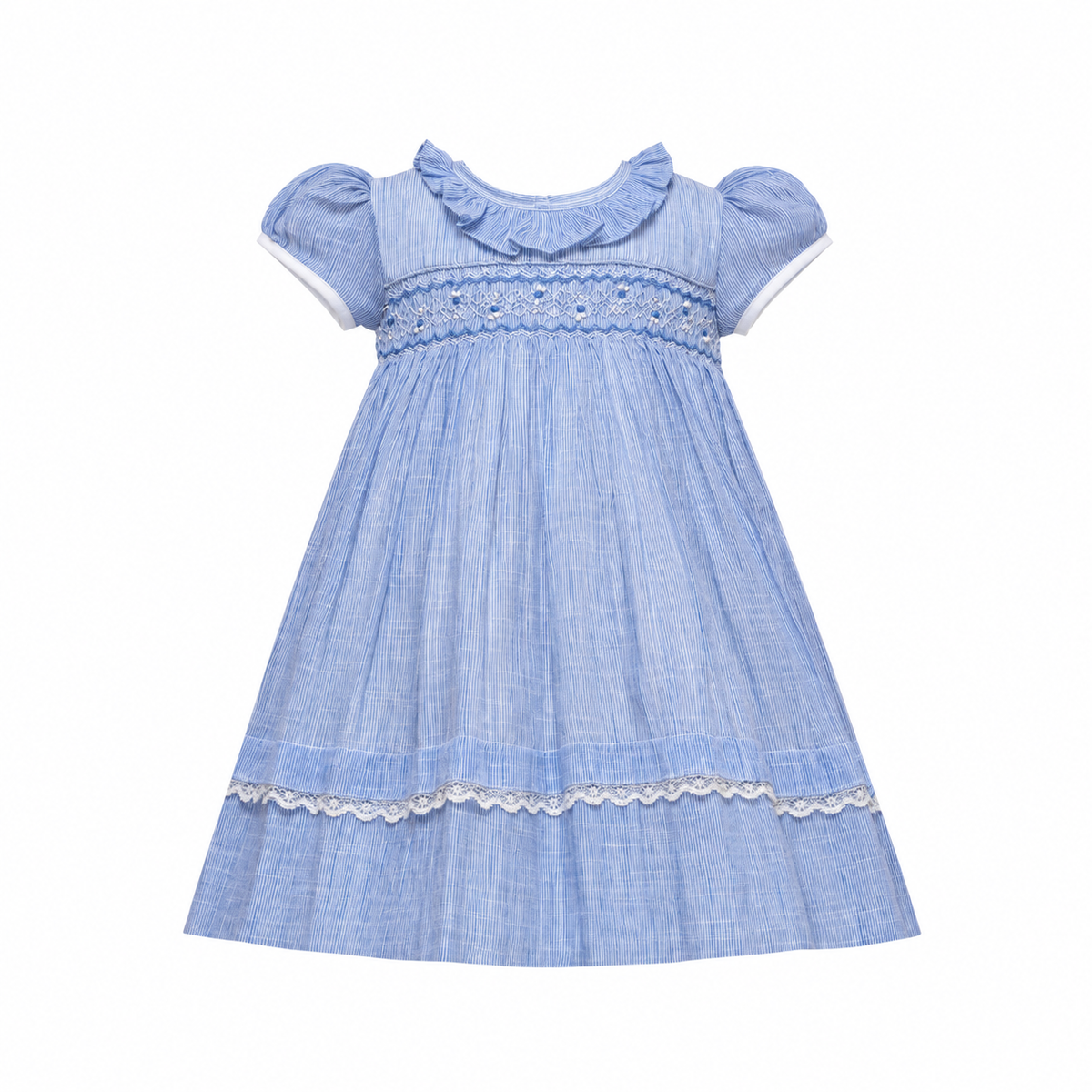Alara Stripe Smocked Frock
