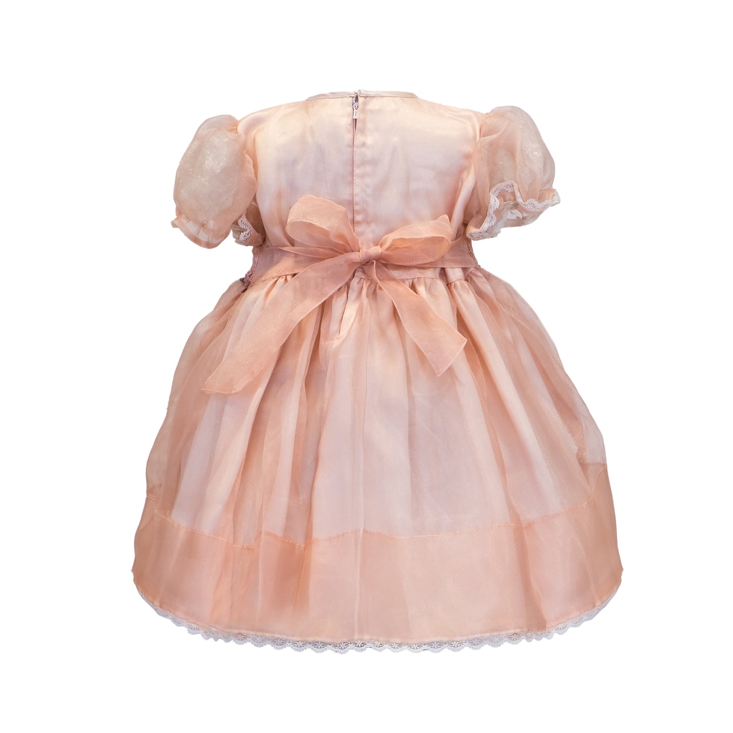 Peaches and cream Smocked Frock