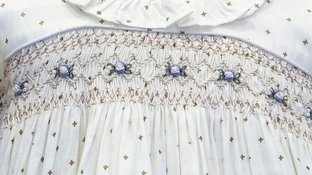 Leona Cross Smocked Frock
