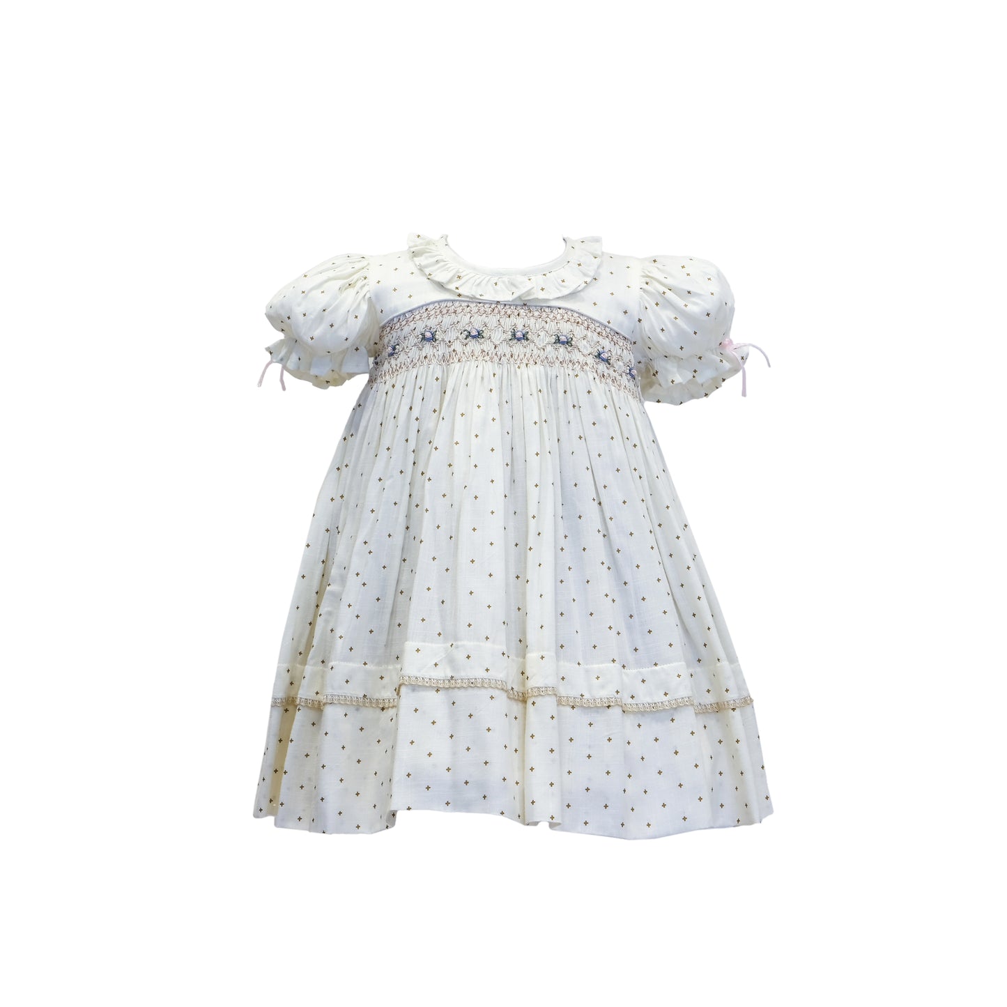 Leona Cross Smocked Frock