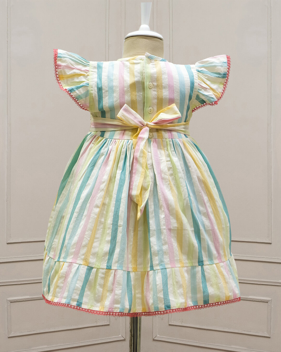 Unicorn Twist Smocked Frock