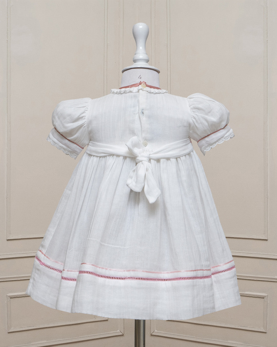 Pretty Polly Pink Smocked Frock