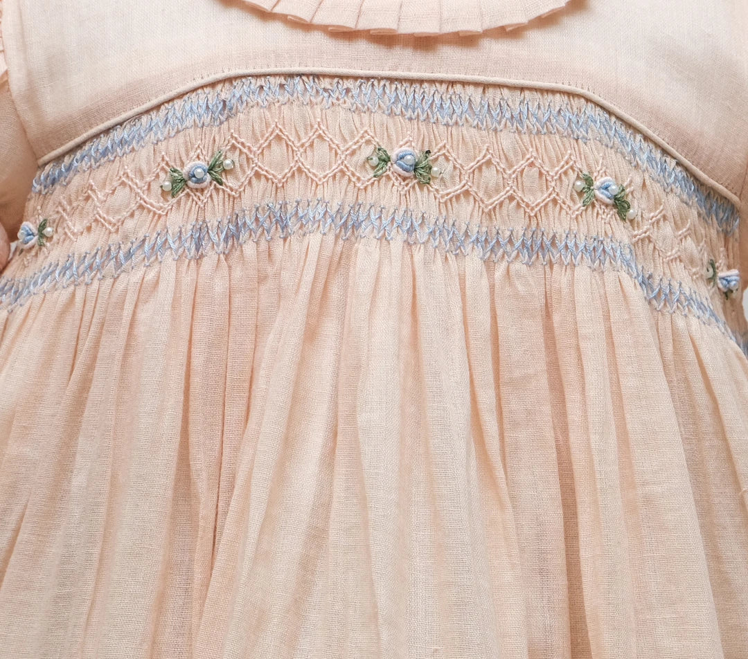 Diana Mulmul Smocked Frock
