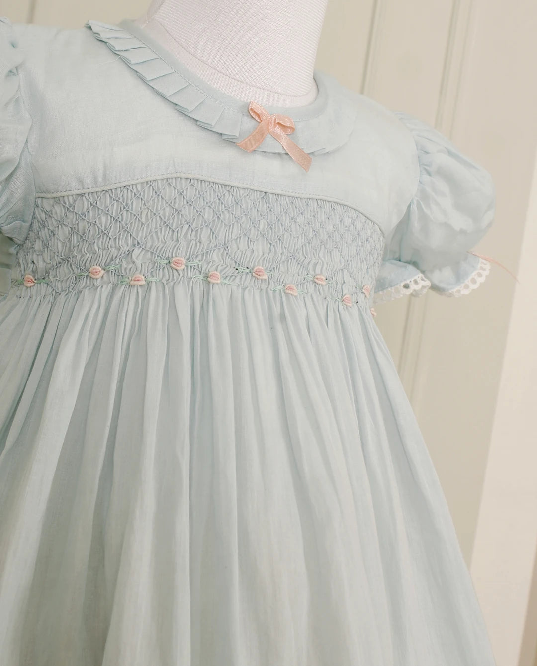 Cinderella Sky Blue Smocked Frock