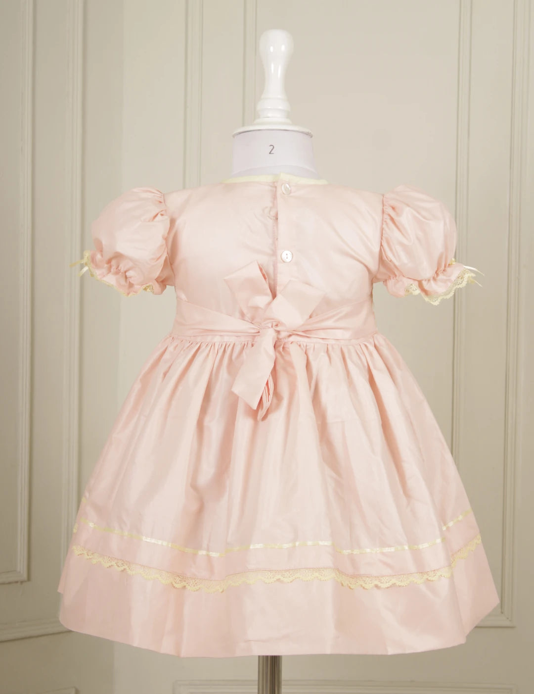 Lynette Peach Smocked Frock
