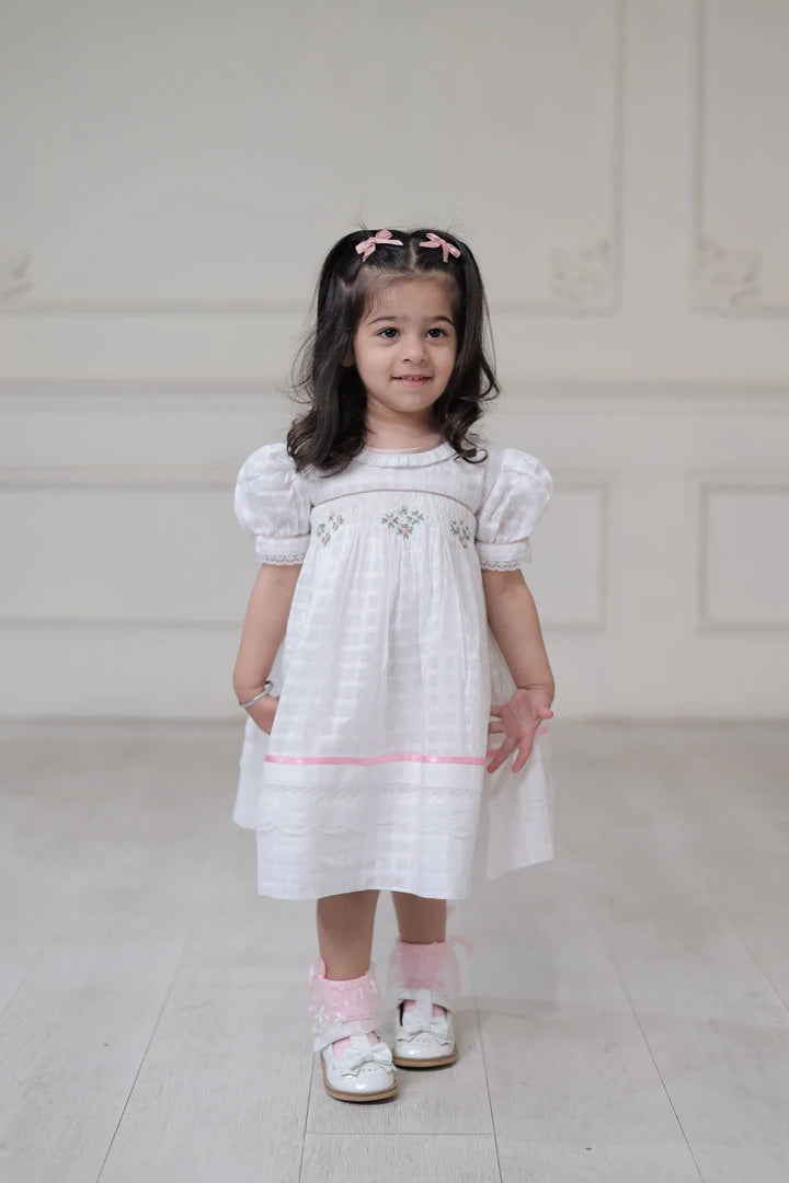 Camilla's Tea Party Smocked Frock