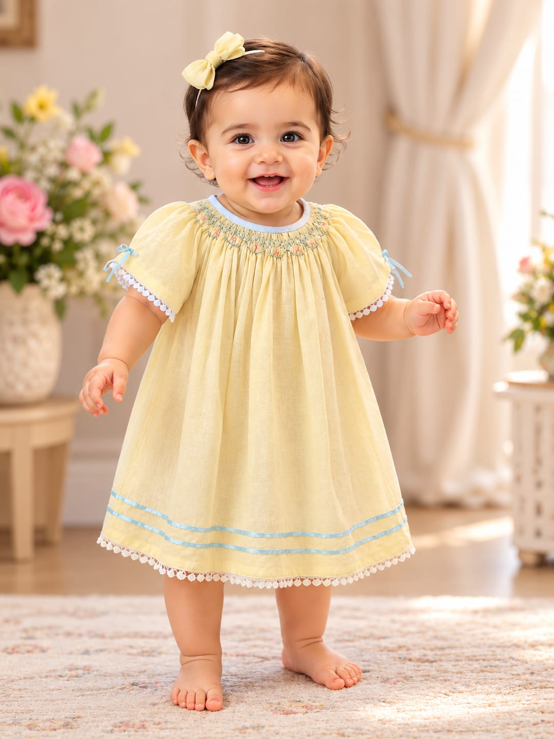 Isabelle Smocked Frock