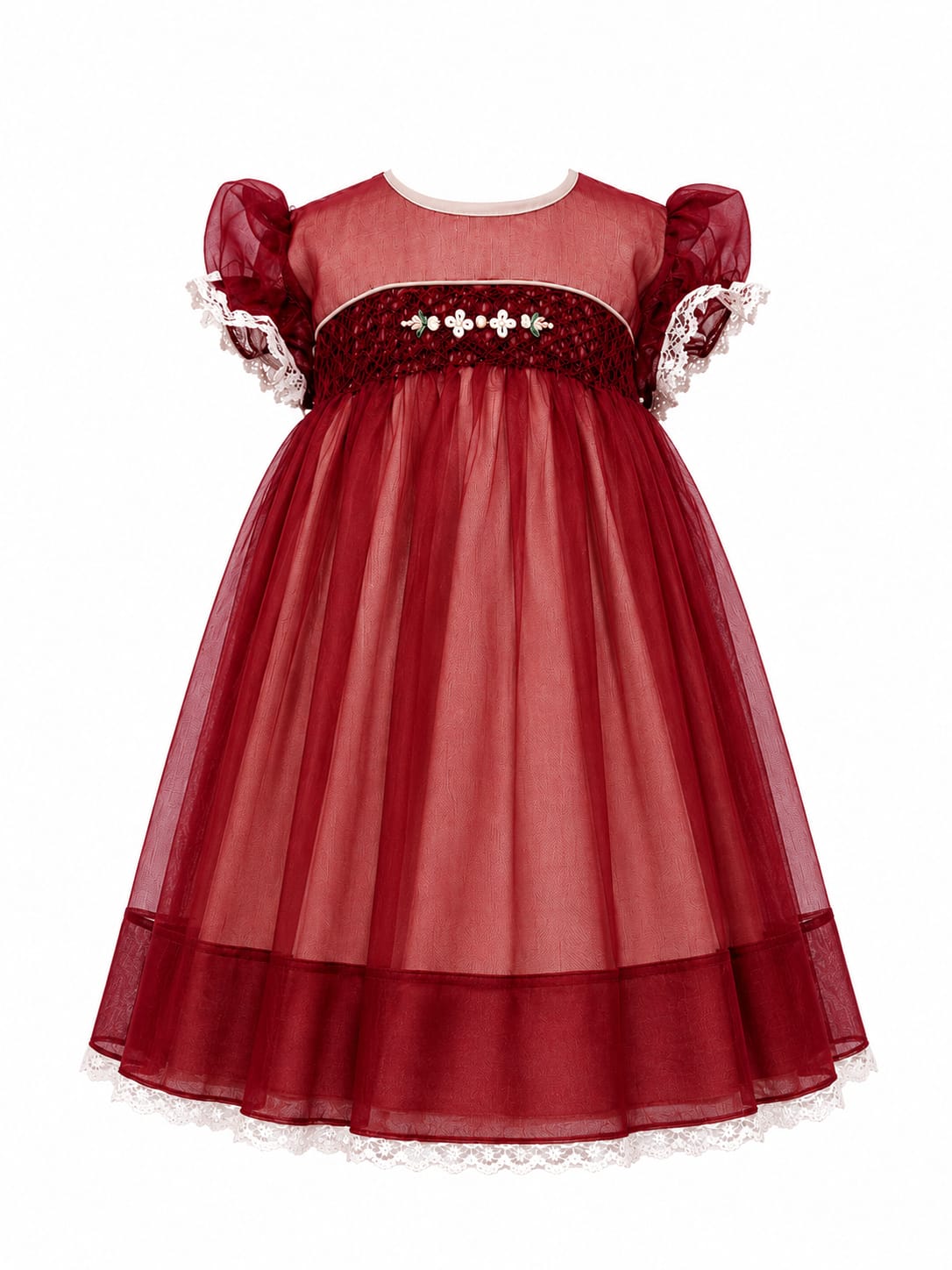 Lydia's Dream organza Smocked Frock