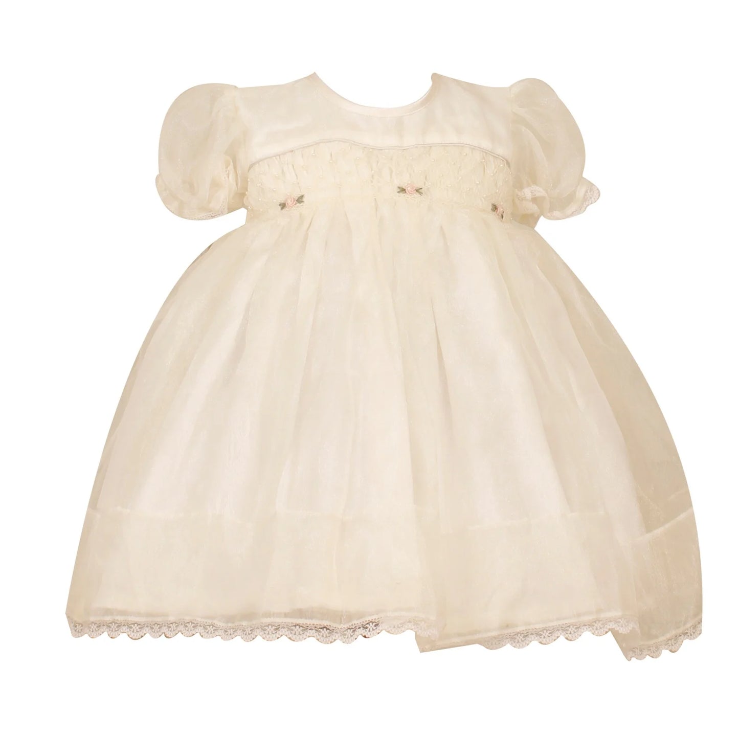 Ava Lemon Drop Smocked Frock - Image 5