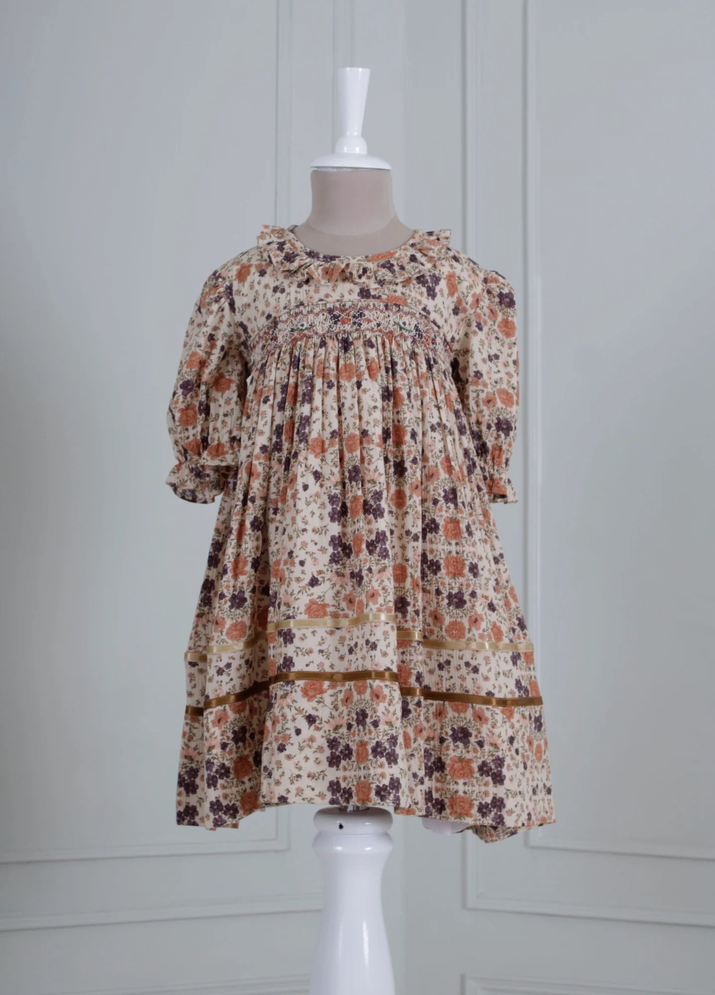 Penny Floral Smocked Frock - Image 1
