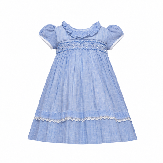 Alara Stripe Smocked Frock