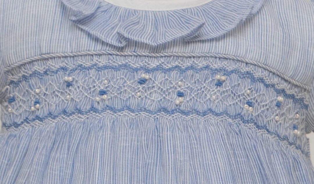 Alara Stripe Smocked Frock