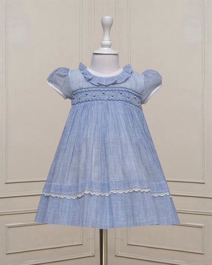 Alara Stripe Smocked Frock