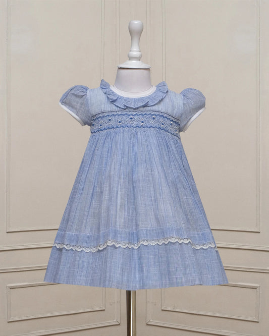 Alara Stripe Smocked Frock