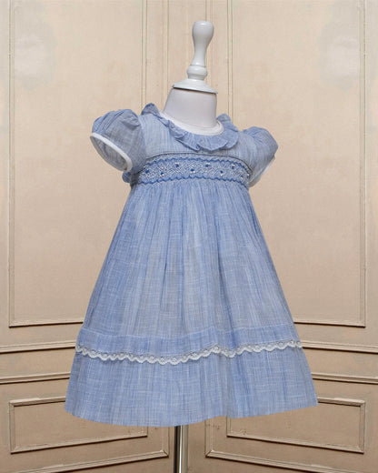 Alara Stripe Smocked Frock