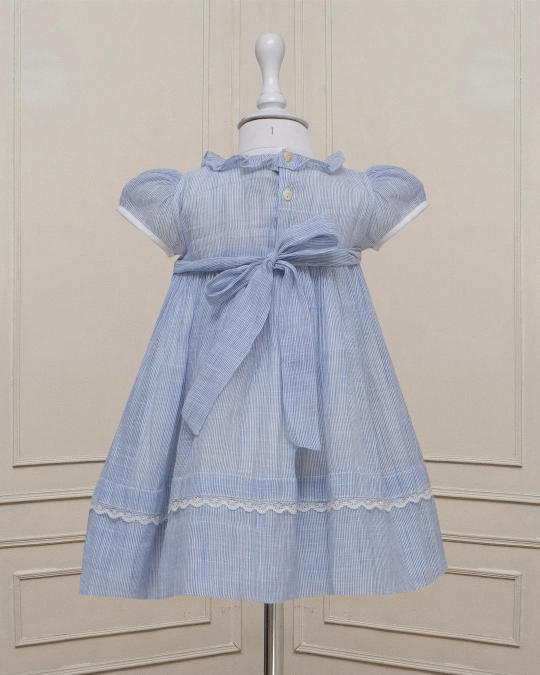 Alara Stripe Smocked Frock