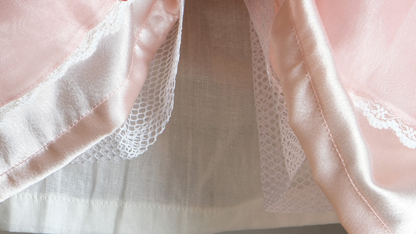 Peaches and cream Smocked Frock