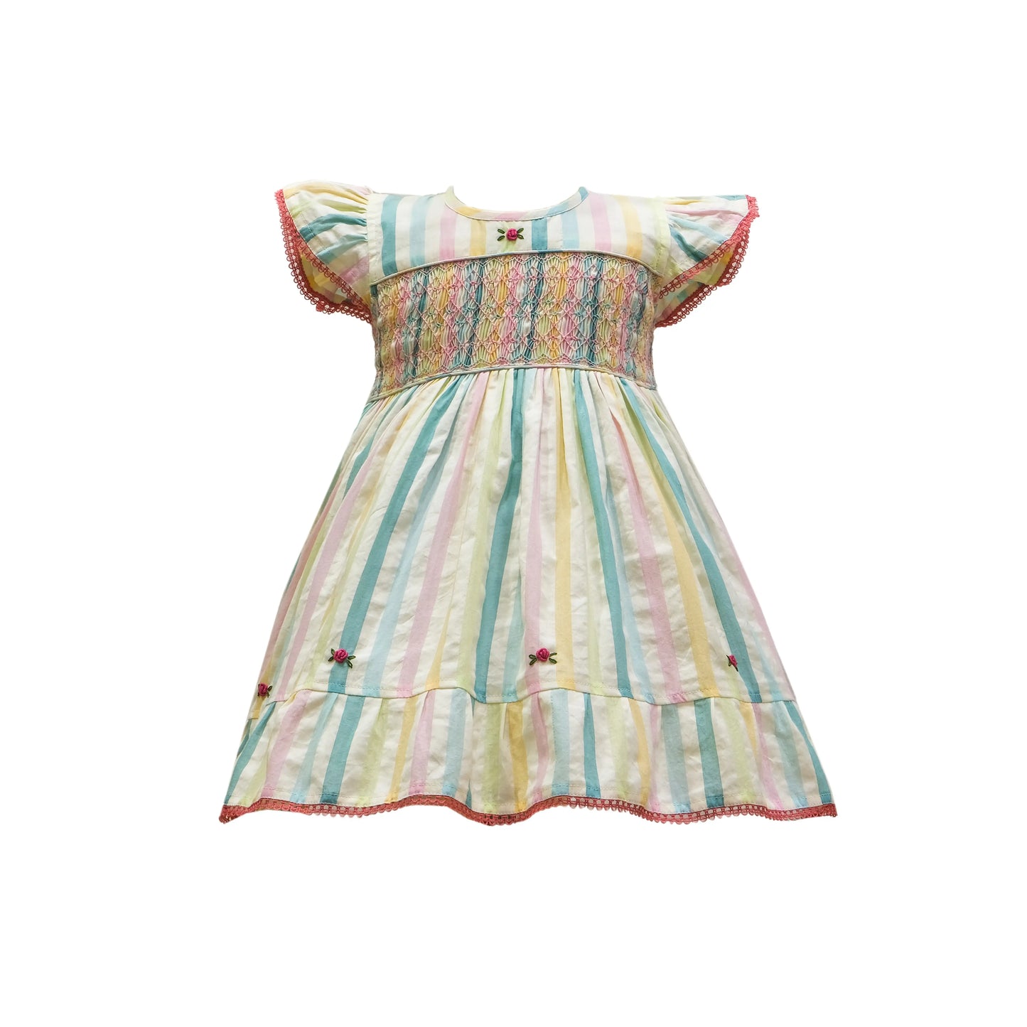 Unicorn Twist Smocked Frock