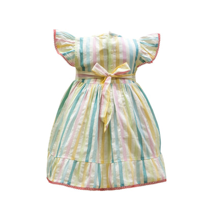 Unicorn Twist Smocked Frock