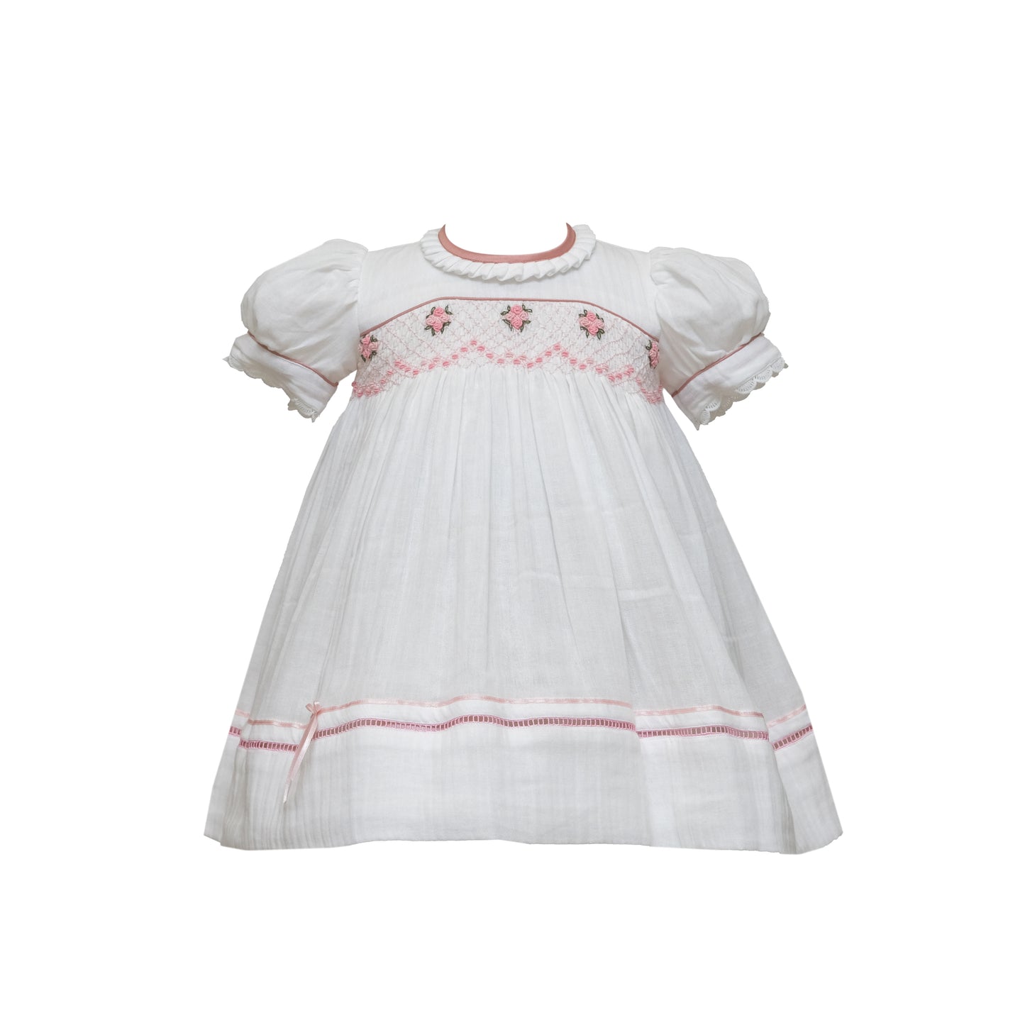 Pretty Polly Pink Smocked Frock