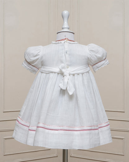 Pretty Polly Pink Smocked Frock
