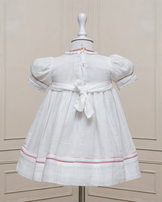 Pretty Polly Pink Smocked Frock
