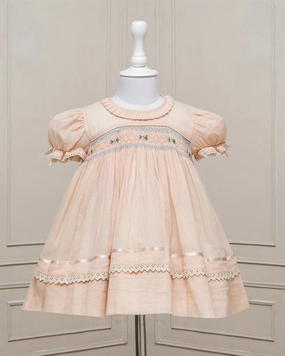 Diana Mulmul Smocked Frock