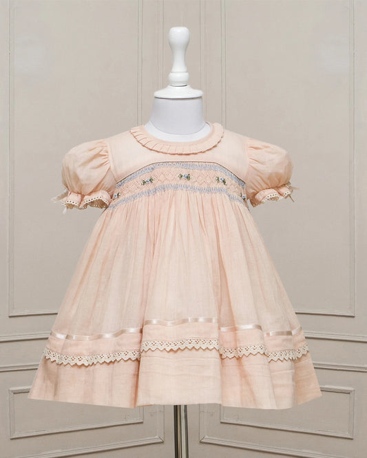 Diana Mulmul Smocked Frock