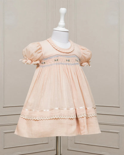 Diana Mulmul Smocked Frock