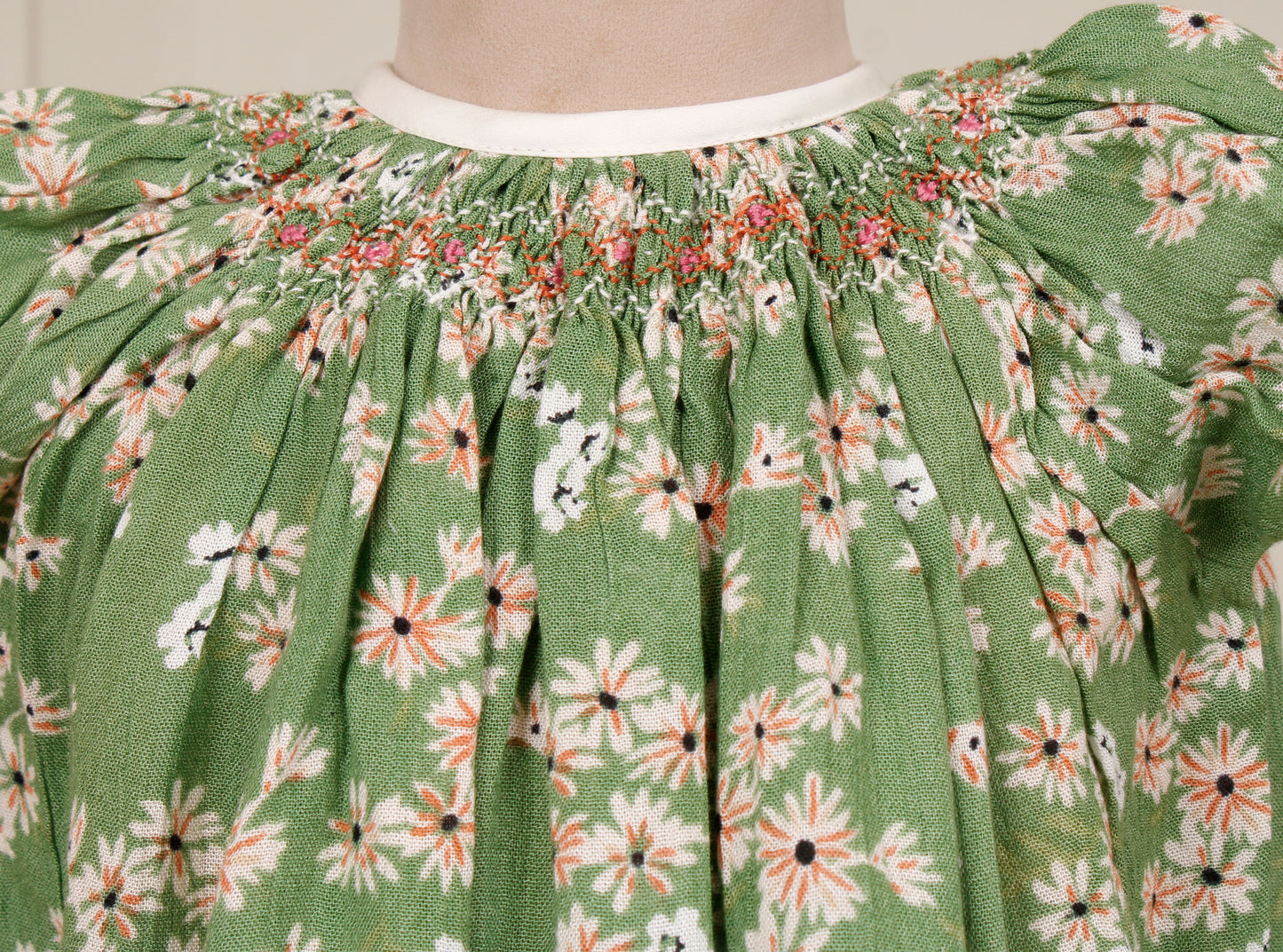 Daisy's Day Out Bishop Smocked Frock