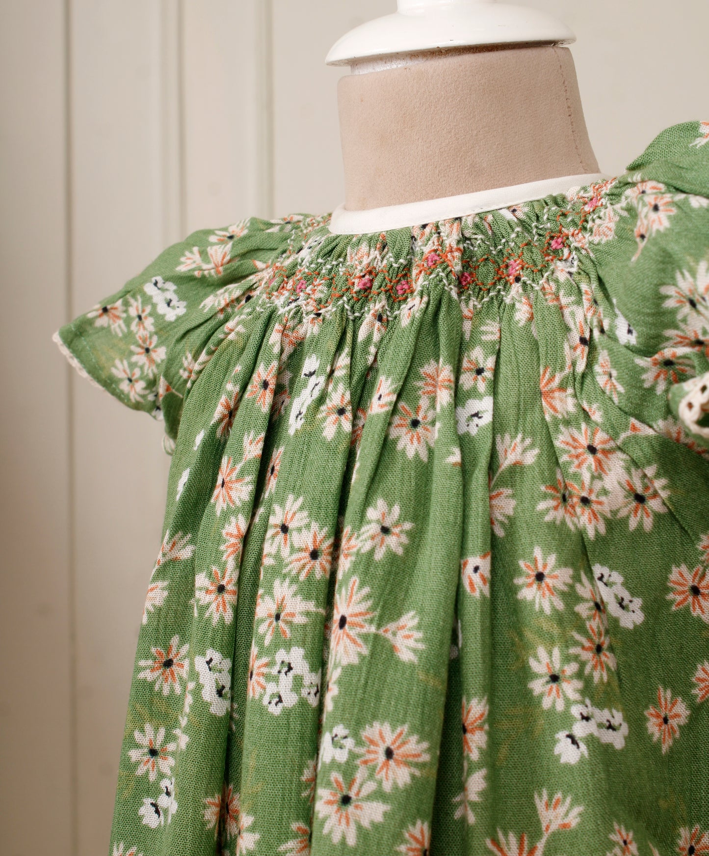 Daisy's Day Out Bishop Smocked Frock