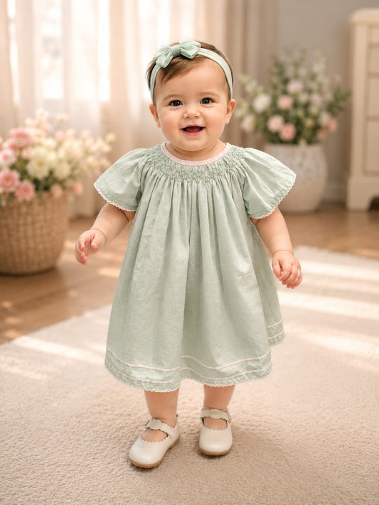 Joenne Bishop Smocked Frock
