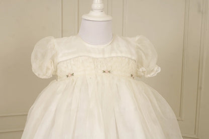 Ava Lemon Drop Smocked Frock - Image 1