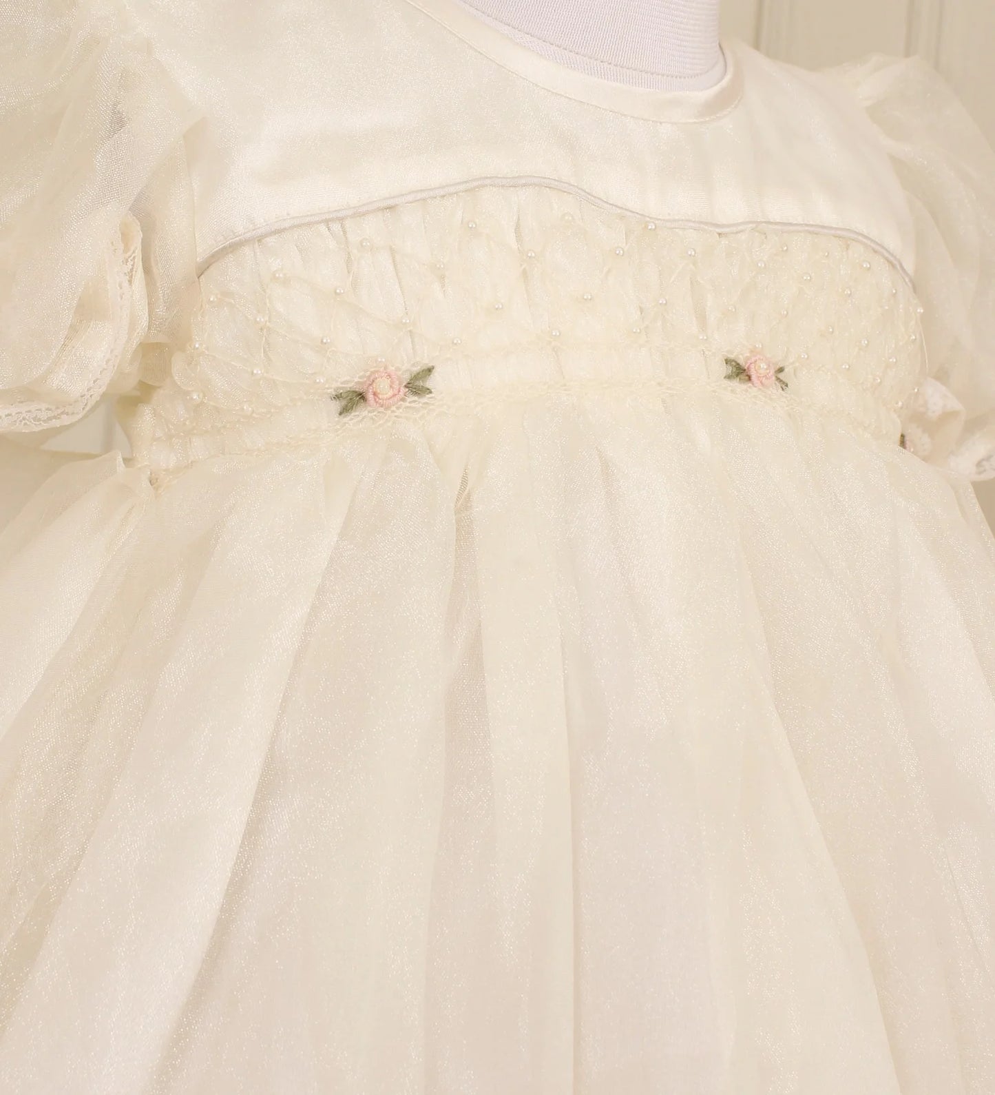 Ava Lemon Drop Smocked Frock - Image 2