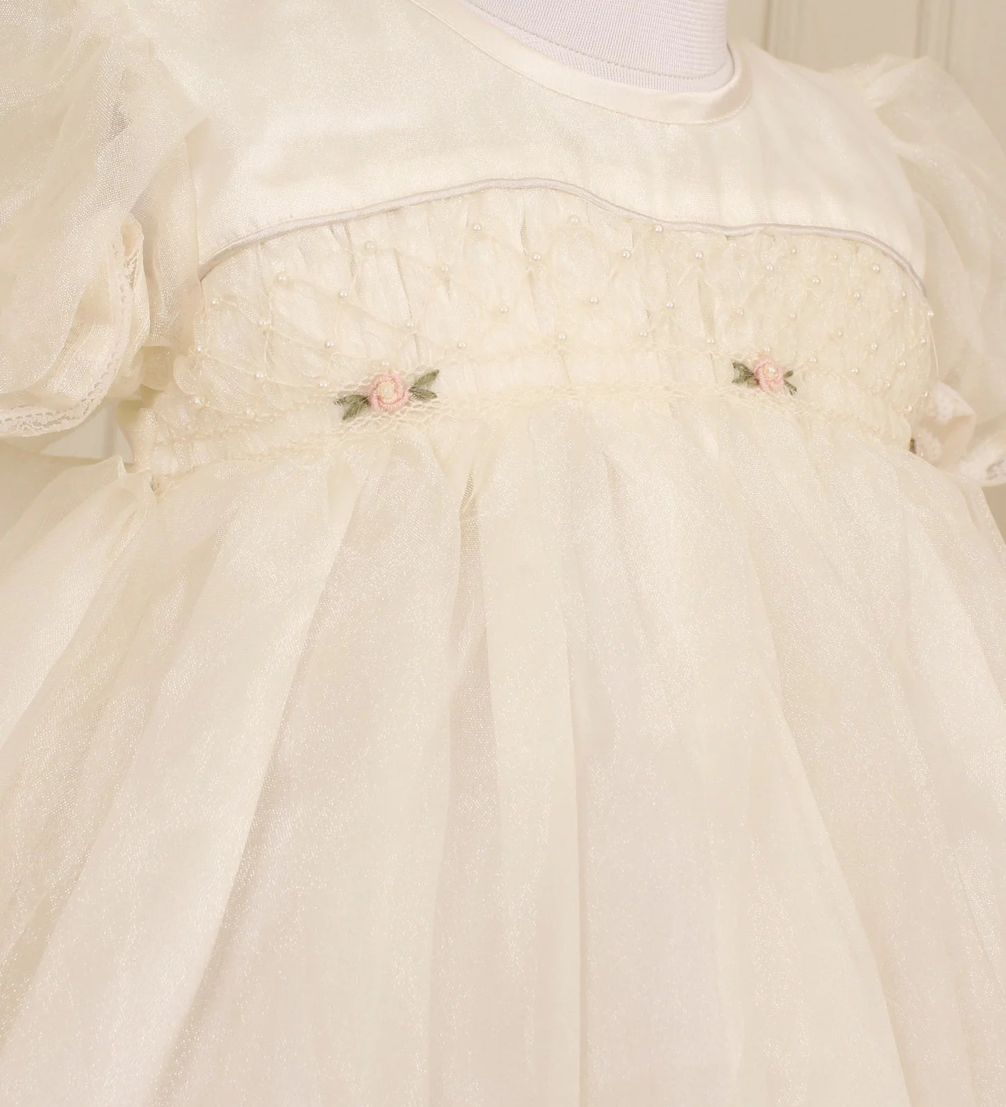 Ava Lemon Drop Smocked Frock - Image 2
