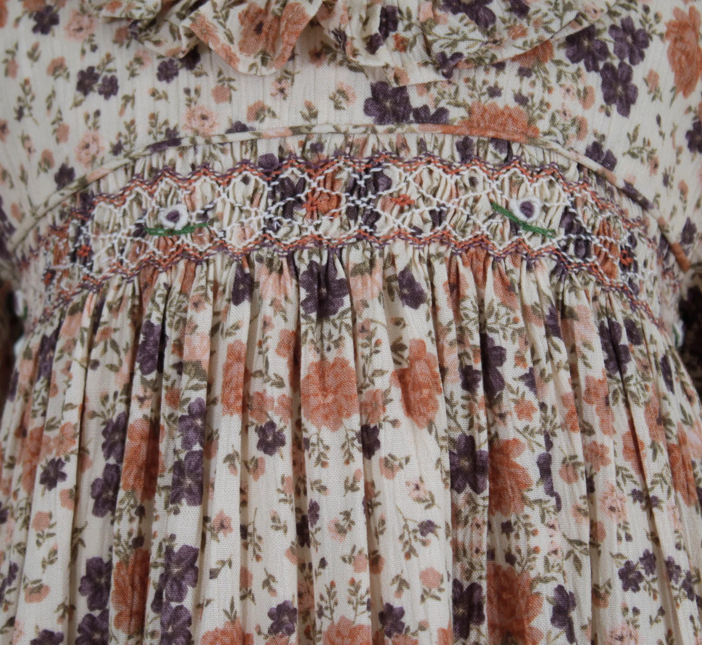 Penny Floral Smocked Frock - Image 2