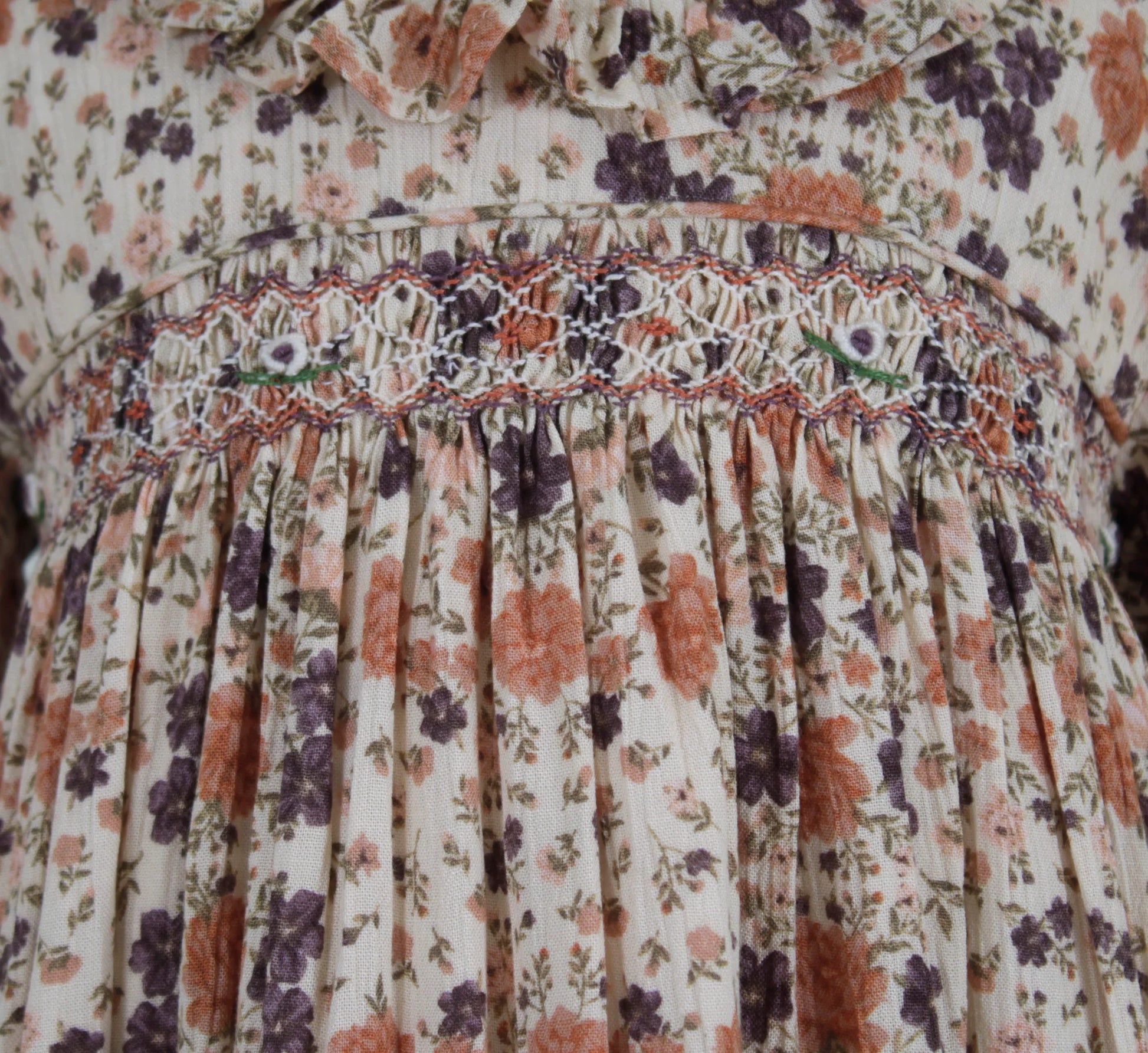 Penny Floral Smocked Frock - Image 2