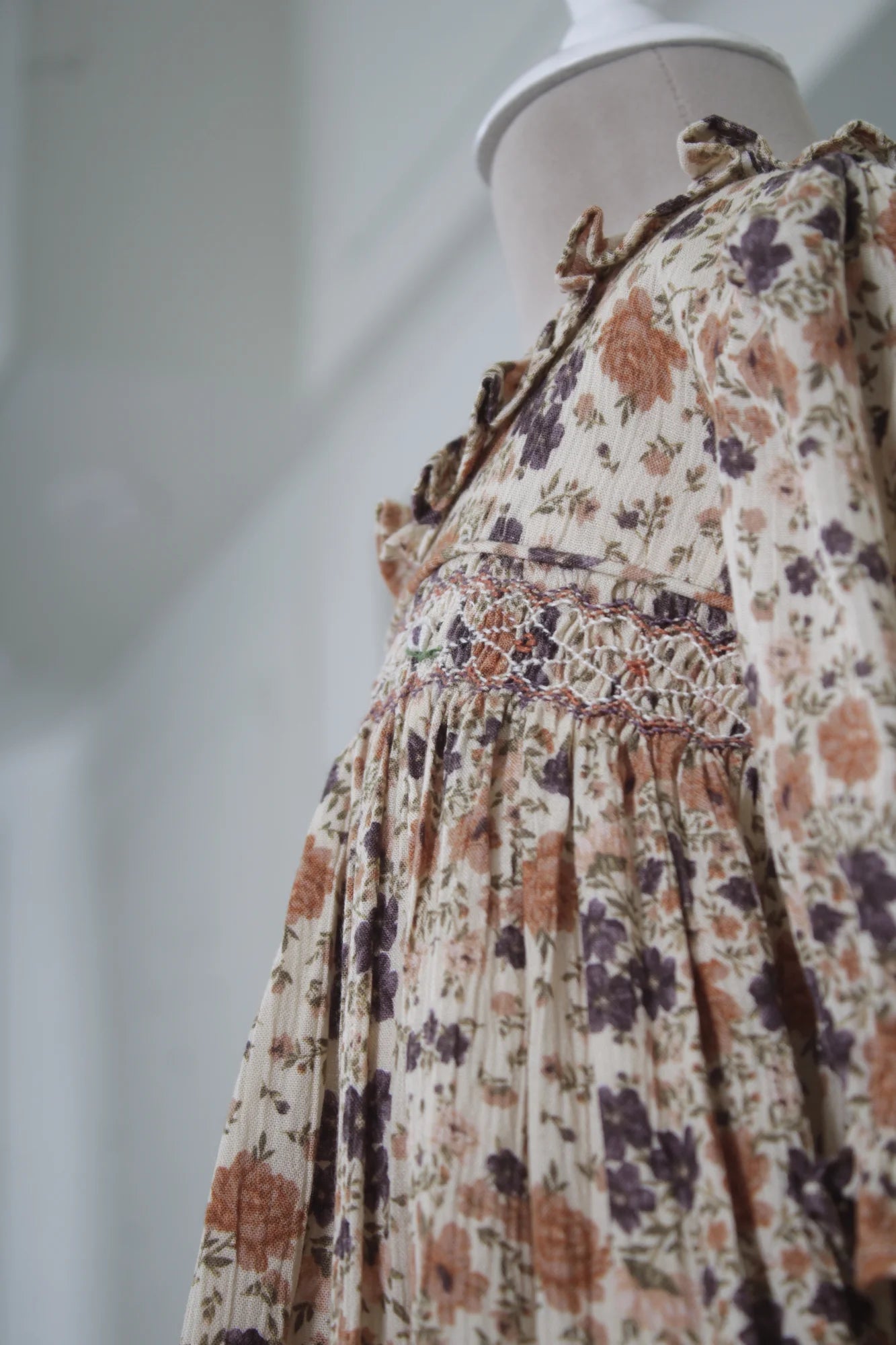 Penny Floral Smocked Frock - Image 3