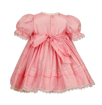 Sweetheart Silk Smocked Frock - Image 2