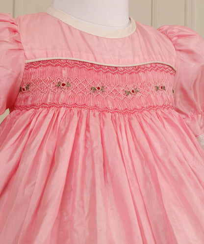 Sweetheart Silk Smocked Frock - Image 5