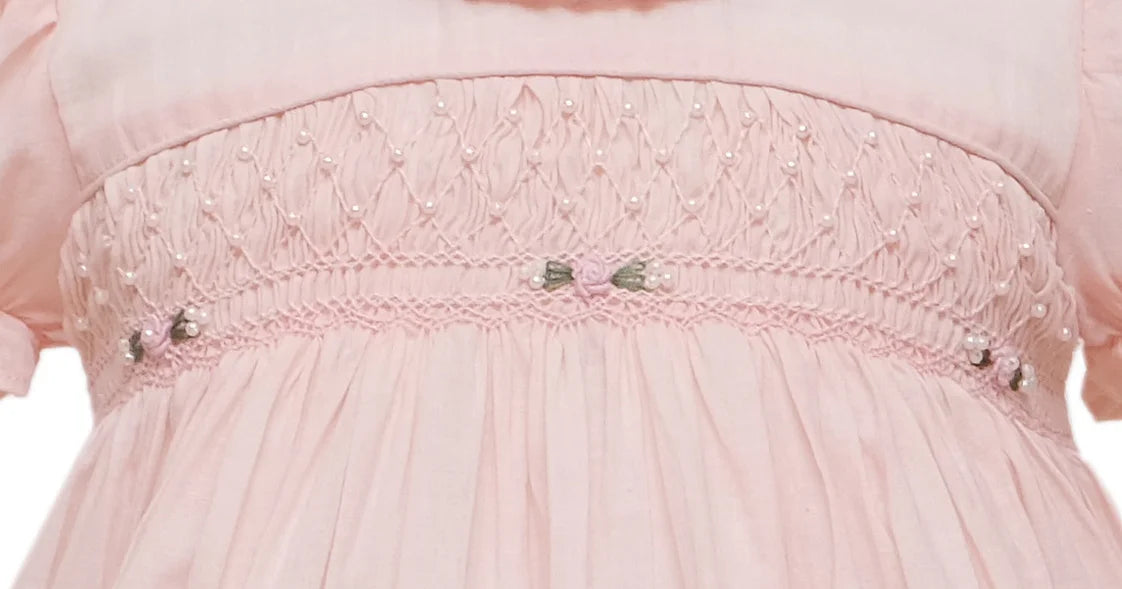 Zara Mulmul Smocked Frock - Image 2